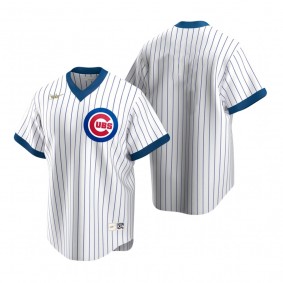 Men's Chicago Cubs Nike White Cooperstown Collection Home Jersey