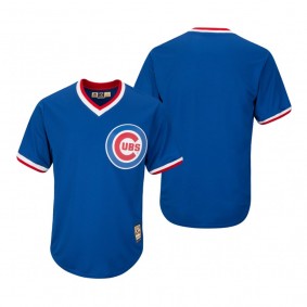 Men's Chicago Cubs Royal Cooperstown Collection Replica Alternate Big & Tall Jersey