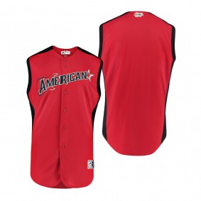 Men's 2019 MLB All-Star Red American League Workout Jersey