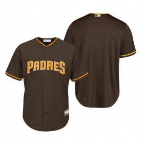 Men's San Diego Padres Brown Cooperstown Collection Replica Big & Tall Jersey