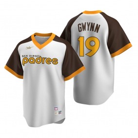 Men's San Diego Padres Tony Gwynn Nike White Cooperstown Collection Home Jersey
