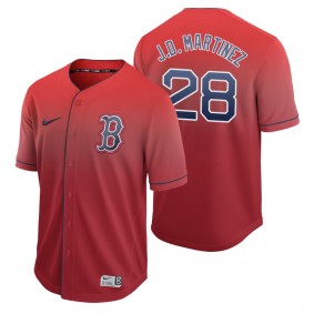 Boston Red Sox J.D. Martinez Red Fade Nike Jersey