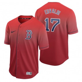 Boston Red Sox Nathan Eovaldi Red Fade Nike Jersey