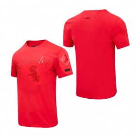 Men's Chicago White Sox Pro Standard Classic Triple Red T-Shirt
