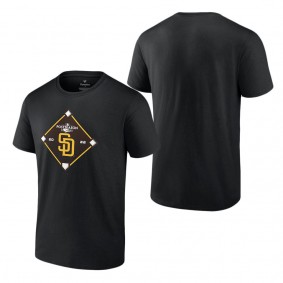 Men's San Diego Padres Black 2022 Postseason T-Shirt