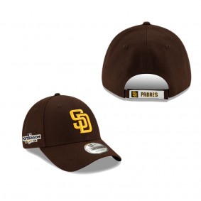 Men's San Diego Padres Brown 2022 Postseason Side Patch 9FORTY Adjustable Hat