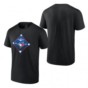 Men's Toronto Blue Jays Black 2022 Postseason T-Shirt