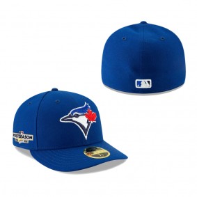 Men's Toronto Blue Jays Royal 2022 Postseason Low Profile 59FIFTY Fitted Hat