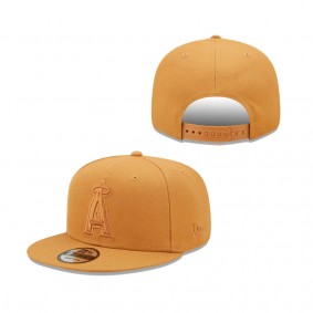 Men's Los Angeles Angels Brown Color Pack Tonal 9FIFTY Snapback Hat