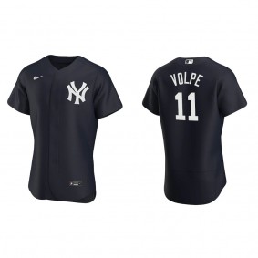 Men's Anthony Volpe New York Yankees Navy Authentic Alternate Jersey