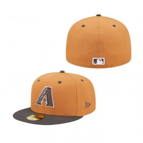 Men's Arizona DiamondbacksBrown Charcoal Two Tone Color Pack 59FIFTY Fitted Hat