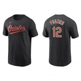 Men's Adam Frazier Baltimore Orioles Black Name & Number T-Shirt