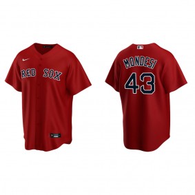 Men's Adalberto Mondesi Boston Red Sox Red Replica Alternate Jersey