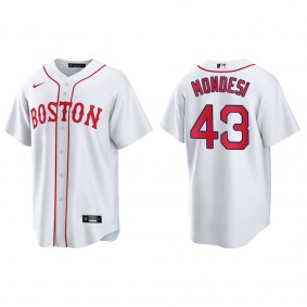 Men's Adalberto Mondesi Boston Red Sox Red Sox Patriots' Day Replica Jersey