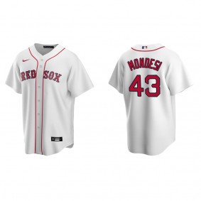 Men's Adalberto Mondesi Boston Red Sox White Replica Home Jersey