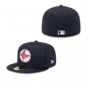 Men's Boston Red Sox Navy 2023 Clubhouse 59FIFTY Fitted Hat
