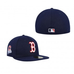 Men's Boston Red Sox Navy Concepts 59FIFTY Fitted Hat