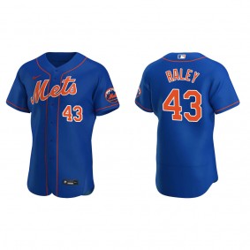 Men's New York Mets Brooks Raley Royal Authentic Alternate Jersey