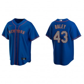 Men's New York Mets Brooks Raley Royal Replica Alternate Jersey