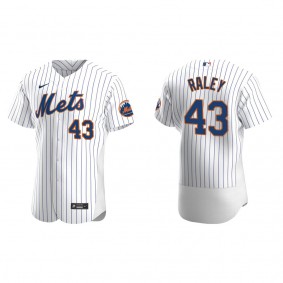 Men's New York Mets Brooks Raley White Authentic Home Jersey