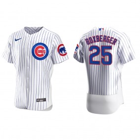 Men's Brad Boxberger Chicago Cubs White Authentic Home Jersey