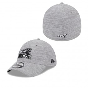Men's Chicago White Sox Gray 2023 Clubhouse 39THIRTY Flex Hat