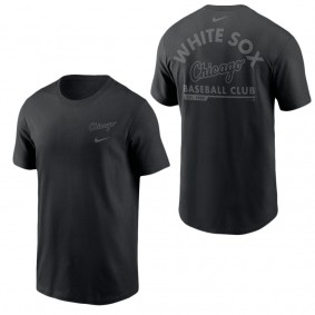 Men's Chicago White Sox Pitch Black Baseball Club T-Shirt