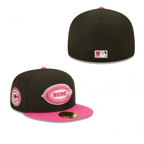 Men's Cincinnati Reds Black Pink 1938 MLB All-Star Game Passion 59FIFTY Fitted Hat