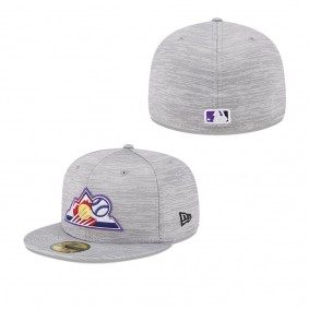 Men's Colorado Rockies Gray 2023 Clubhouse 59FIFTY Fitted Hat