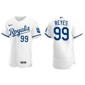 Men's Franmil Reyes Kansas City Royals White Authentic Jersey