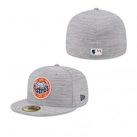 Men's Houston Astros Gray 2023 Clubhouse 59FIFTY Fitted Hat