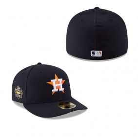 Men's Houston Astros Navy 2022 World Series Side Patch Low Profile 59FIFTY Fitted Hat