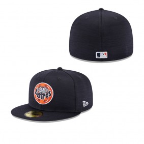 Men's Houston Astros Navy 2023 Clubhouse 59FIFTY Fitted Hat