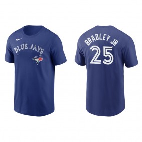 Men's Toronto Blue Jays Jackie Bradley Jr. Royal Name & Number T-Shirt
