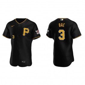 Men's Ji Hwan Bae Pittsburgh Pirates Black Authentic Alternate Jersey