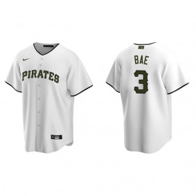 Men's Ji Hwan Bae Pittsburgh Pirates White Replica Alternate Jersey
