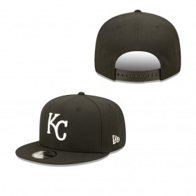 Men's Kansas City Royals Black Team 9FIFTY Snapback Hat
