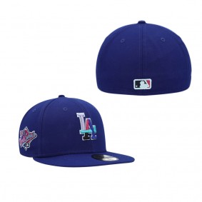 Men's Los Angeles Dodgers Royal 1988 World Series Polar Lights 59FIFTY Fitted Hat