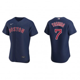 Men's Masataka Yoshida Boston Red Sox Navy Authentic Alternate Jersey