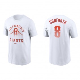 Men's Michael Conforto San Francisco Giants White City Connect Graphic T-Shirt