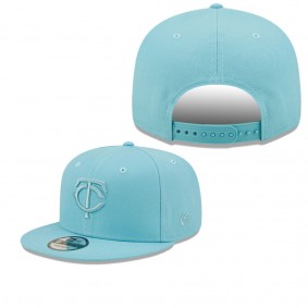 Men's Minnesota Twins Light Blue Color Pack Tonal 9FIFTY Snapback Hat