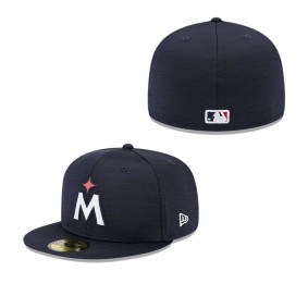 Men's Minnesota Twins Navy 2023 Clubhouse 59FIFTY Fitted Hat