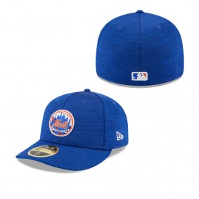 Men's New York Mets Royal 2023 Clubhouse Low Profile 59FIFTY Fitted Hat