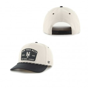 Men's New York Mets '47 Tan Black Lunar Hitch Adjustable Snapback Hat