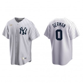 Men's Domingo German New York Yankees White Cooperstown Collection Home Jersey