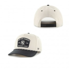 Men's New York Yankees '47 Tan Black Lunar Hitch Adjustable Snapback Hat