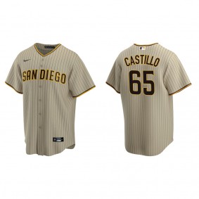 Men's Jose Castillo San Diego Padres Sand Brown Replica Alternate Jersey