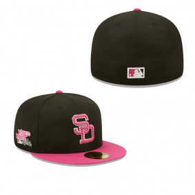 Men's San Diego Padres Black Pink 1984 World Series Passion 59FIFTY Fitted Hat