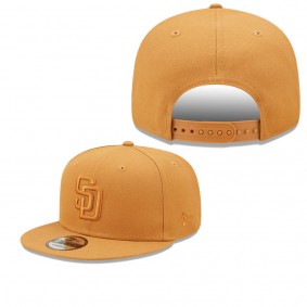 Men's San Diego Padres Brown Color Pack Tonal 9FIFTY Snapback Hat