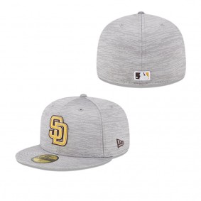 Men's San Diego Padres Gray 2023 Clubhouse 59FIFTY Fitted Hat